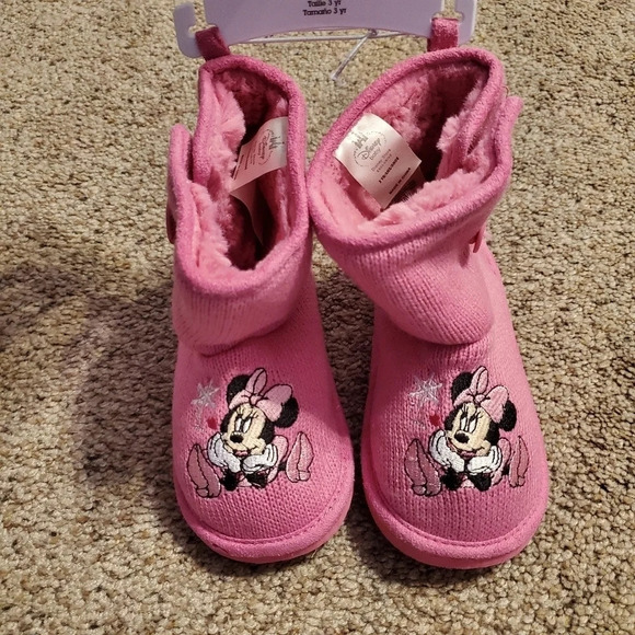 Disney Baby Minnie Mouse Boots 3 YRS - Picture 1 of 11